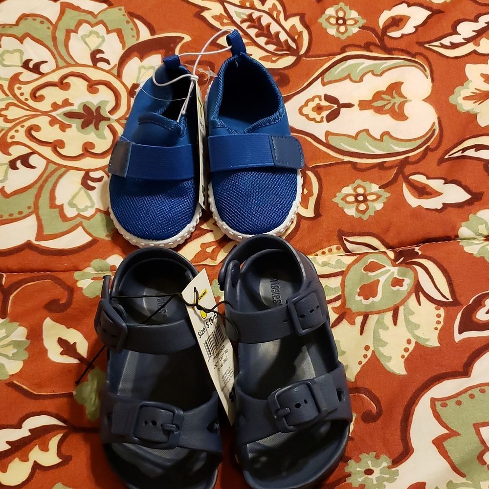 2 new pairs toddler shoes